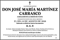 José María Martínez Carrasco